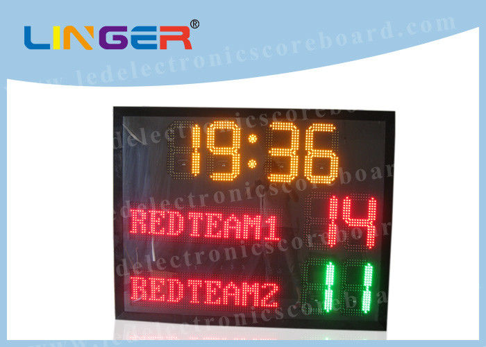 Sport Club Digital Score Display Board ,Portable Outdoor Scoreboard Customized Design