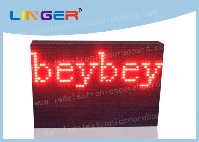 Waterproof Led Sign Programmable Message Scrolling Board With Text Function