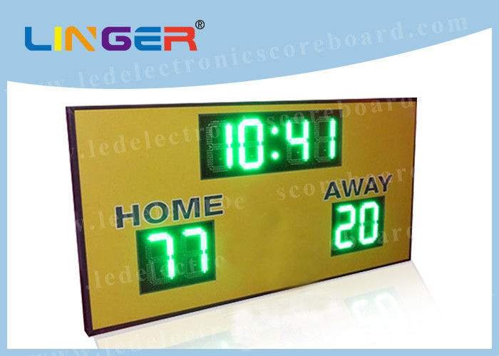 Regular Function LED Electronic Scoreboard For University 900mm*1500mm*90mm