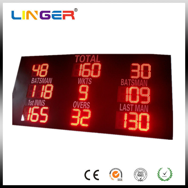 Linger Strong Stability Led Electronic Cricket Scoreboard With Waterproof Cabinet