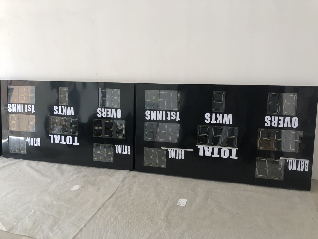 LED Cricket Scoreboard With 8mm Acrylic Board Front Face