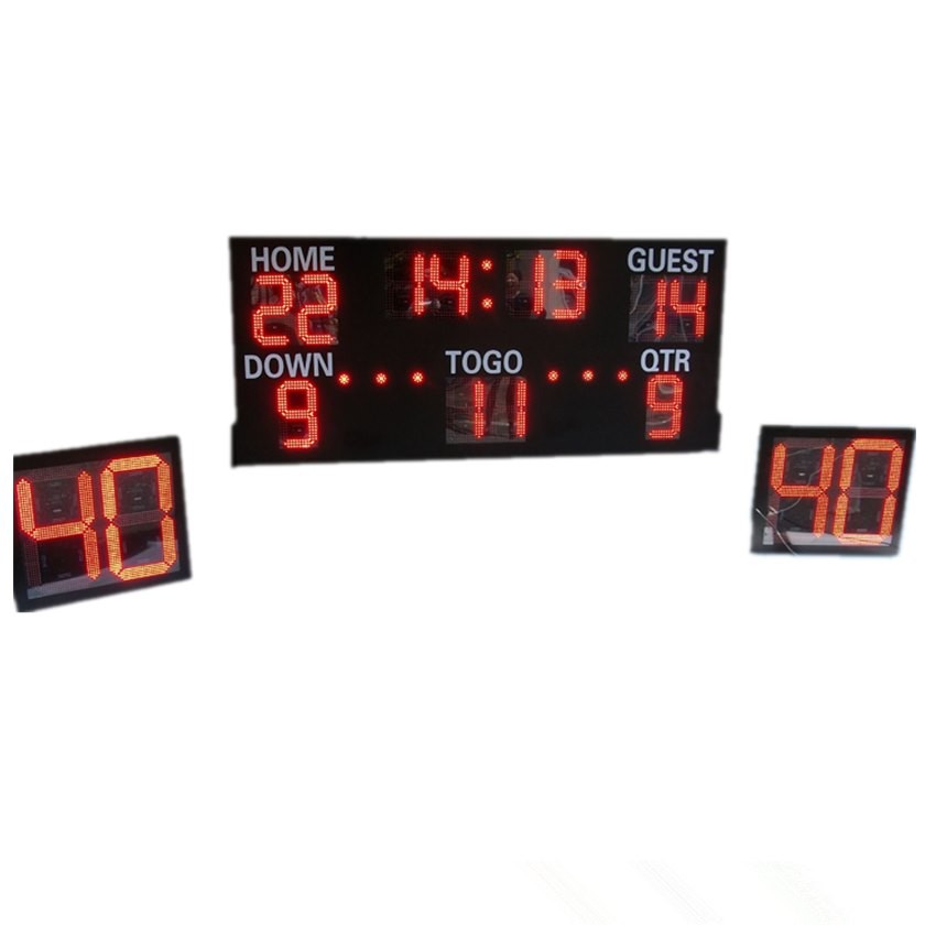Customized Design and Special Function Led Football Electronic Board for Outdoor
