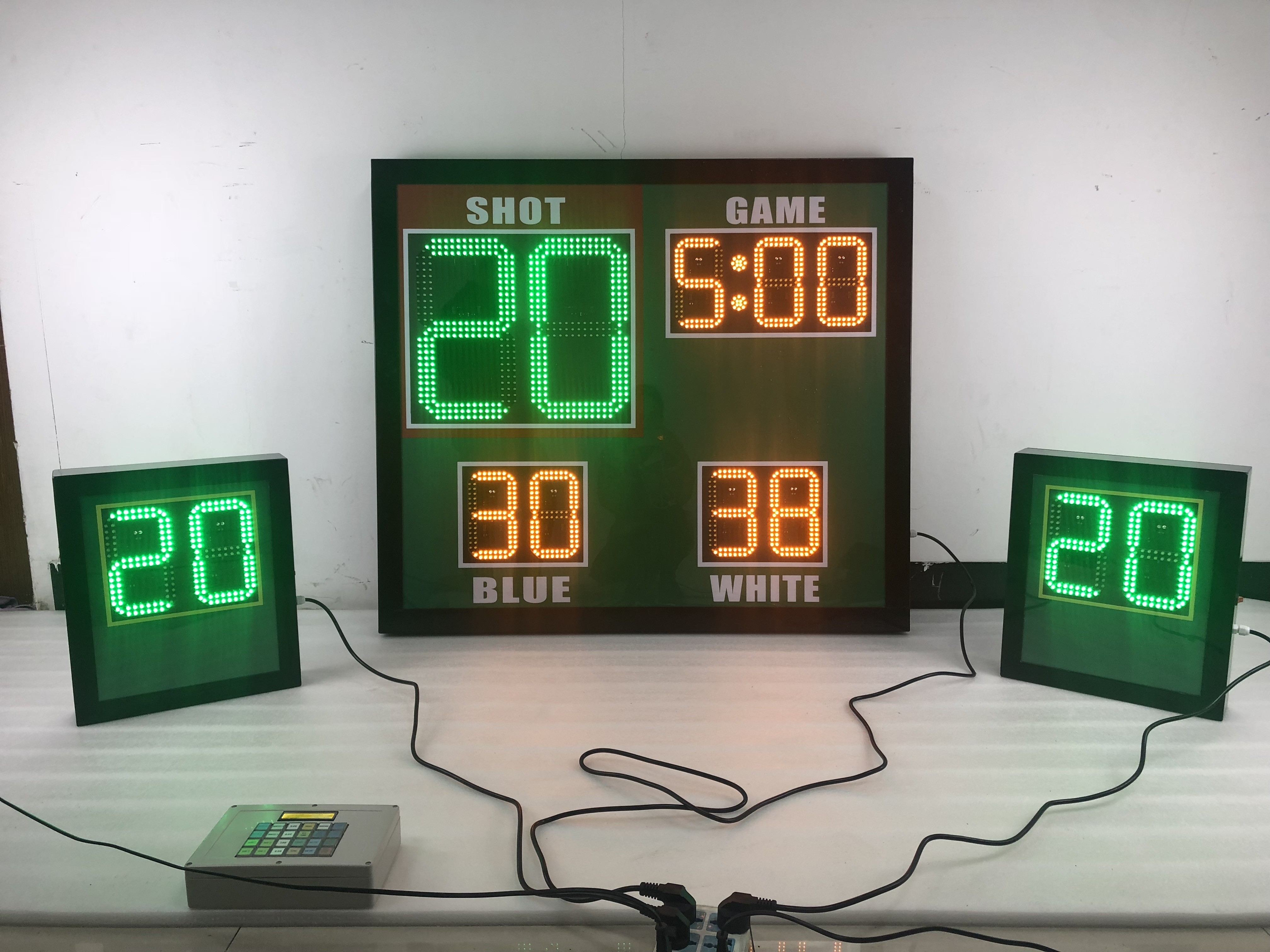 Support 12V Battery Waterpolo Scoreboard With Shot Clock