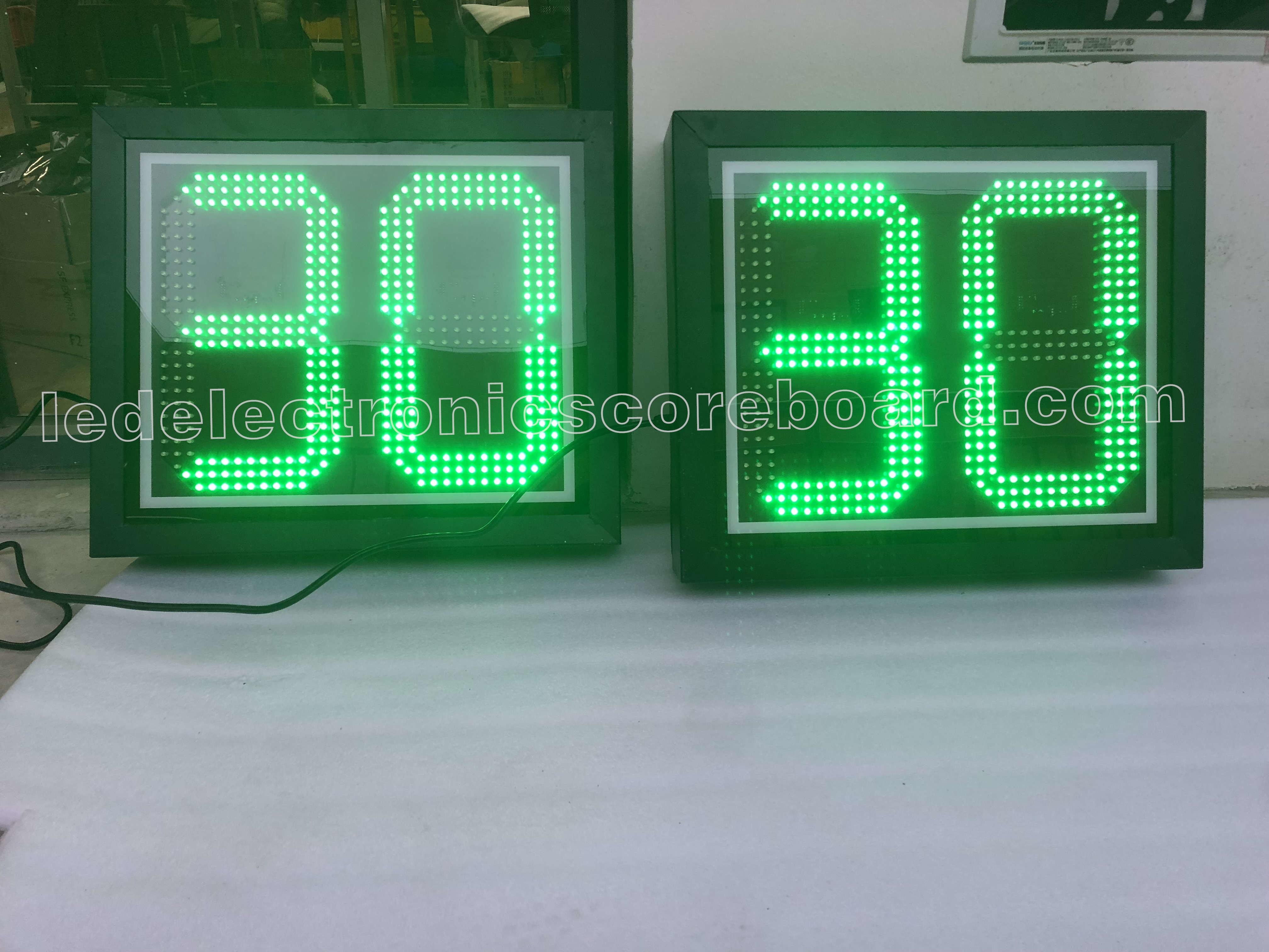 Green Color Shot Clock High Brightness For Basketball