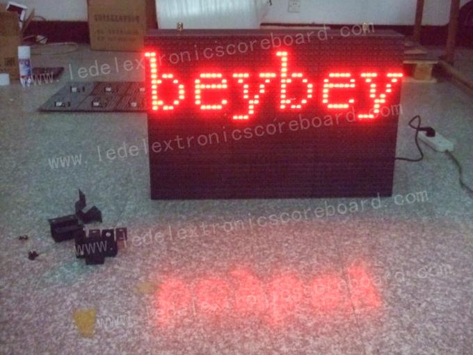 Waterproof Led Sign Programmable Message Scrolling Board With Text Function