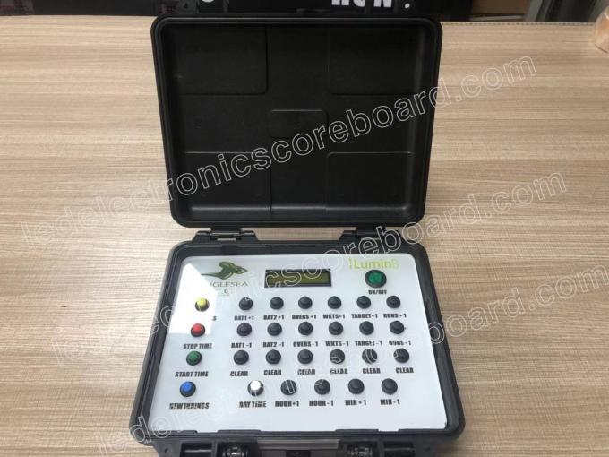 Customized Controller 12inch LED Cricket Scoreboard With Waterproof Cabinet