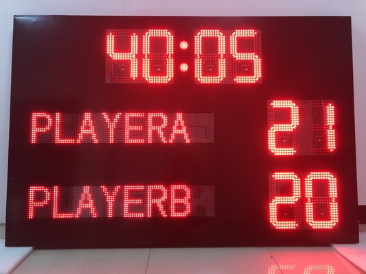 Qutar Football Electronic Scoreboard With Country Name