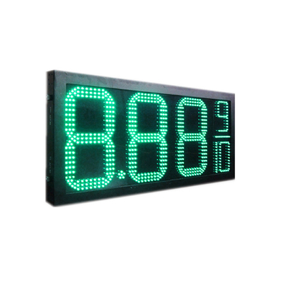 WATERPROOF RF CONTROLLER LED GAS PRICE SIGN WITH IRON / ALUMINUM CABINET