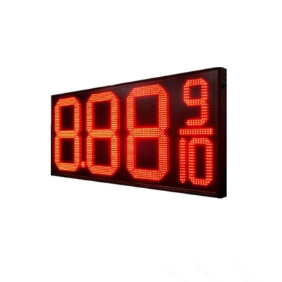 OUTDOOR GREEN LED SIGNS PRICES WITH 12 INCH DIGITS FOR DOUBLE SIDES