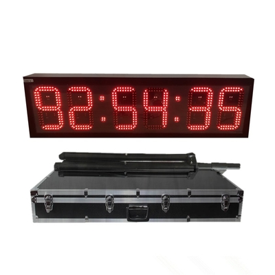 4 Digit / 6 Digit Red Led Digital Clock Wall Hanging