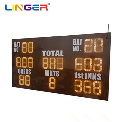 Outdoor 470Mhz LED Cricket Scoreboard With External High Gain Antenna