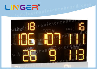 Multi - Function LED Cricket Scoreboard Electronic CE / RoHS Approved