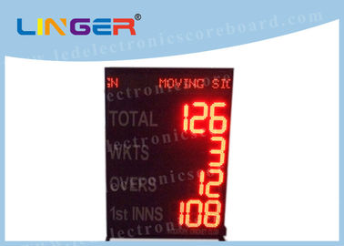 Customized Size / Layout Electronic Sports Scoreboard For Cricket 110V ~ 240V