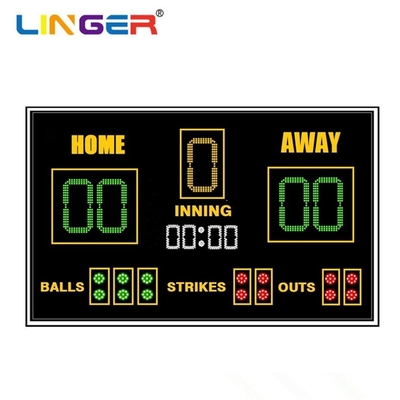 High Protection Level LED Baseball Scoreboard With Easy Installation And Easy Maintenance