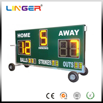 High Resolution Electronic Baseball Board LED Segment Digit High Refresh Rate