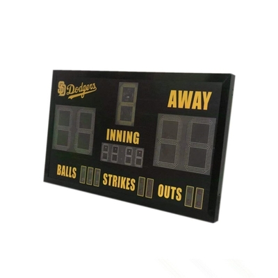 High Brightness Baseball LED Scoreboard With Wide Viewing Angle  High Refresh Rate