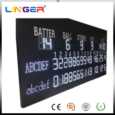 High Durability Baseball Sport Display Scoreboard With Wide Viewing Angle