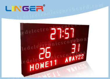 1m x 2m Size and Red Color 12inch Digits Led Electronic Board for Semi - Outdoor