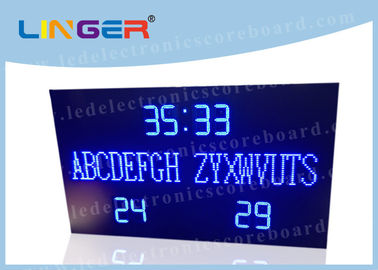 P12mm Pixel Modules for Team Name Led Electronic Scoreboard in Blue Color