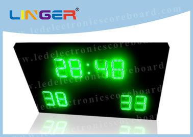 12'' Inch Digits in Green Color Led Electronic Scoreboard With Moving Wheels Stand