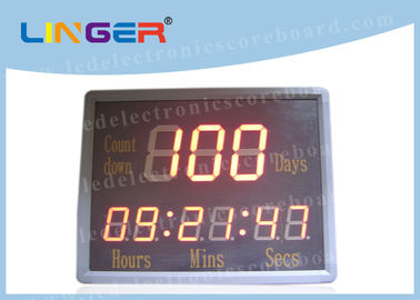 8'' 200mm Digital Countdown Clock , Portable Shot Clock IR Remote 12kgs