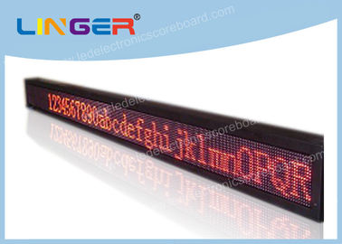 Super Brightness LED Scrolling Message Sign Easy Maintenance 17222dots/Sqm