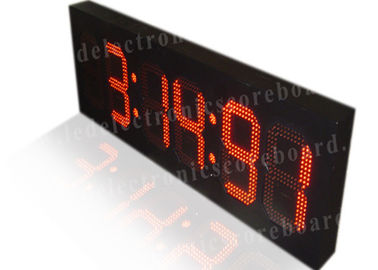 5 Digits Game Score LED Digital Clock With Seconds Display Easy Operation