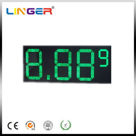 10&quot; 8.889 7 Segments LED Gas Price Sign 110V ~ 240V AC 100000 Hours Life Span