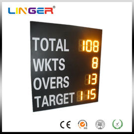 High Brightness LED Cricket Scoreboard , Sports Scoreboard For OEM / ODM Acceptable