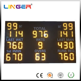 Large Size Led Cricket Scoreboard For Outside With CE / ROHS Approved