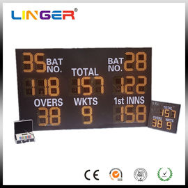Mini Type Lightweight LED Electronic Scoreboard , Cricket Digital Scoreboard Wireless Control