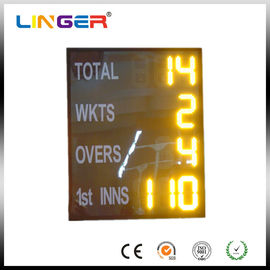 Wireless / Wire Control Electronic Cricket Scoreboard , Electronic Sports Scoreboard