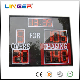 Small Size Electronic Cricket Scoreboard In Red With Acrylic Board For Protection