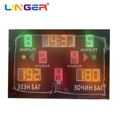 Easy-to-Operate LED Scoreboard for Multiple Sports (Basketball, Soccer, etc.)