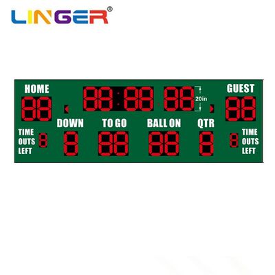 15ft X 6ft Customized Football Scoreboard For The Large Stadium In Guam