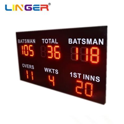 2026 New Season 1800mm x 1000mm Led Cricket Scoreboard for outdoor 