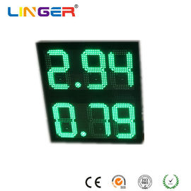 10 Inch Digits 8.88 Format Led Gas Price Sign , Led Price Sign For Gas Station