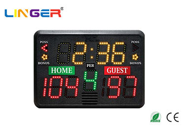 Custom Portable Electronic Scoreboard With Aluminum Frame , Portable Cricket Scoreboard