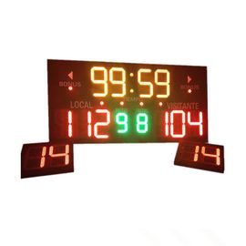 Customized Design LED Basketball Scoreboard Single Sided 3.6 ' X 3.9 ' X 4''