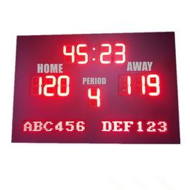 7 Segments Digital Basketball Scoreboard , University Score Clocks For Basketball