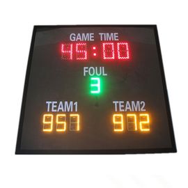 Regular Digit Size LED Basketball Scoreboard with Mobile wheel Stand