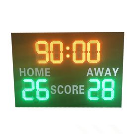 Front Maintenance LED Football Scoreboard With Deep - Set Frame 110V ~ 220V