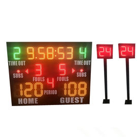 Small Model Standard LED Basketball Scoreboard Plus Shot Clock Long Life