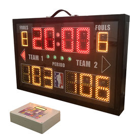 Light Aluminum Frame Portable Electronic Scoreboard 860mm * 550mm * 100mm