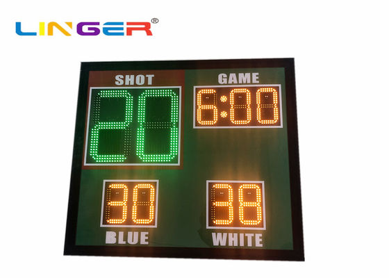 Electronic Waterpolo Scoreboard Non Reflective With Shot Clock