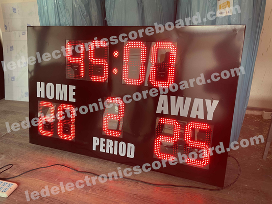 Standard Ecomomy Electronic LED Football Scoreboard IP65 Waterproof