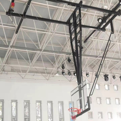 Aluminum Non Electric Basketball Hoop Ceiling Mounted