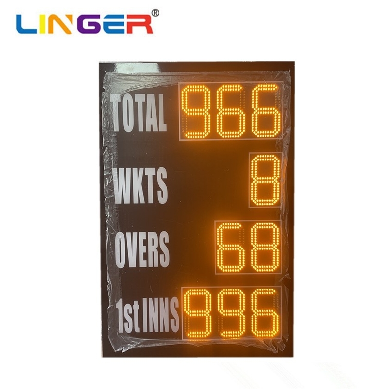 Small 9 Digits Cricket Scoreboard With Ac220v And Dc12v Car Power Input