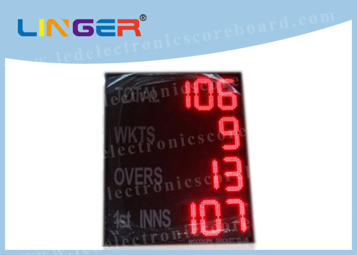 Desktop Multi Sport Scoreboard , Cricket Digital Scoreboard Outdoor Type