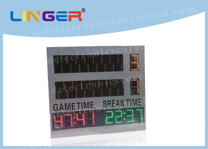 Top Quality and High Brightness Digits Led Electronic Scoreboard With Loud Siren
